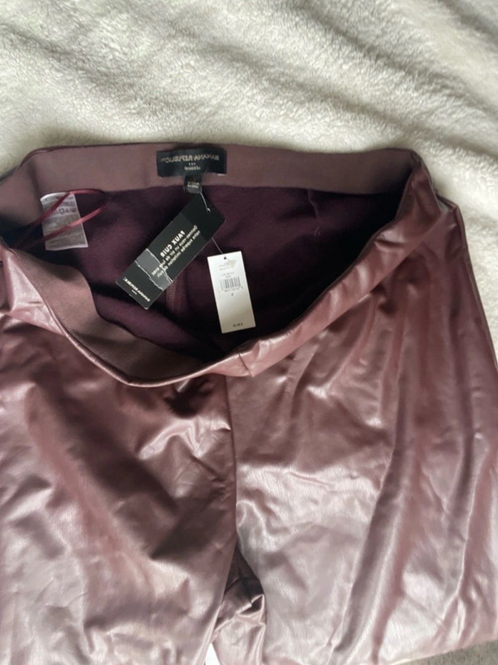 Leather pants